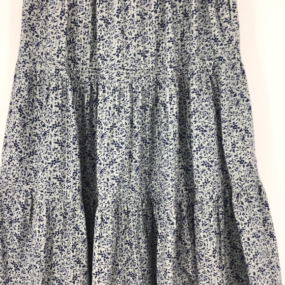 Madewell Button Front Tiered Maxi Skirt in Florentine Floral - Picture 9 of 15